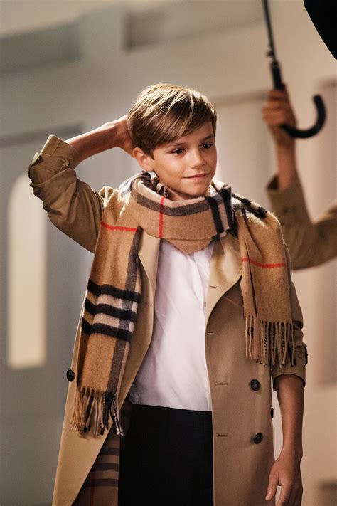 Romeo Beckham's Burberry Holiday Ad Is Here .